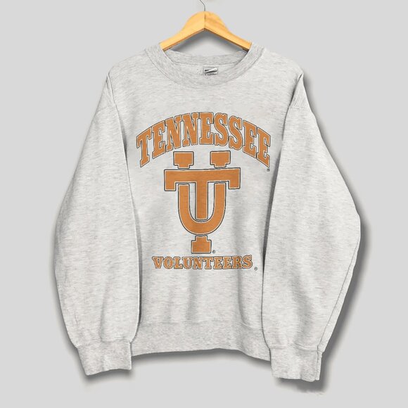 Vintage 90s University Of Tennessee Volunteers Sweatshirt, TN Volunteers Shirt - Picture 1 of 2